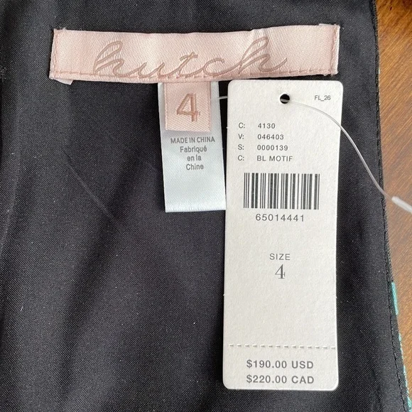 Anthropologie x Hutch Floral Jacquard Cut Out Mini Dress NWT‎ - Size 4 - Picture 11 of 16